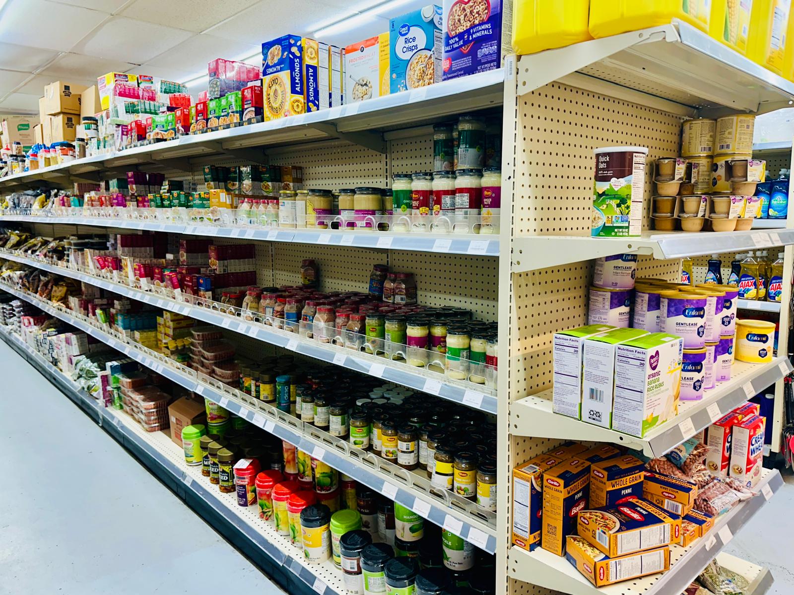 Grocery aisles
